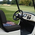 thumbnail image 3 of Uorisanigo Golf Cart Seat Covers Funny Washable Golfs Seat Cushion Cover American Flag Golfing Backrest and Seats Covers Golf Cart Accessories Fit EZGO TXT RXV/Club Car DS, 3 of 7