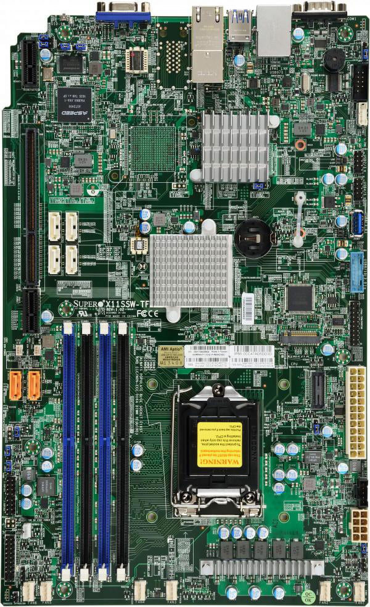 Supermicro X11SPM-TF Micro ATX Server Motherboard Intel C622 (MBD