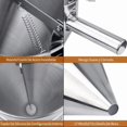 thumbnail image 5 of Batter Dispenser with Squeeze Handle, Stainless Steel Funnel Cake Dispenser Batter Dispensers Pancake Batter Dispenser Pancake Dispenser for Batter with Stable Rack for Takoyaki Baking, 5 of 5