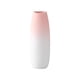thumbnail image 2 of Jarrón de cerámica con degradado de meñique de 9,4" • Decoración de mesa moderna y elegante para el hogar • Acento de arreglo floral brillante rosa blanco duradero, 2 of 6