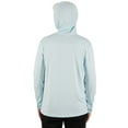 thumbnail image 6 of Realtree Men's Long Sleeve Performance Fishing Hoodie, Ice Caps, 3XL, 6 of 9