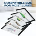 thumbnail image 4 of Fishing Lure Covers Hook Protector Wrap, Clear Fishing Hook Storage Wrap Puncture Resistant Lure Cover Gear Organizer, Fishing Hook Protector for Tackle Box Boat Storage, 4 of 6