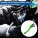 thumbnail image 3 of Palancas de freno de embrague cortas únicas para Kawasaki EX250 2008-2012, palanca de freno ajustable de 6 velocidades, aleación de aluminio verde, 1 par, 3 of 7