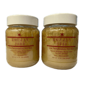 MOUJAN 2000 Low Temperature Hot Wax (Microwaveable) GOLD (Pack of 2)