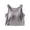 Dark Gray, variant on UVEASISHA Tank Tops with Built in Bra for Women Modal Camisole with Chest Pad Bottom Cami Tanks Summer Yoga Sports Crop Tops Black XXXL