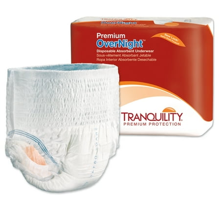 Tranquility Premium OverNight Absorbent Underwear 2118 2X-Large Pack of 12,