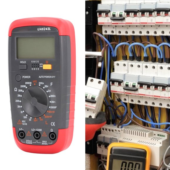 Multimeter Tester, Capacitance Resistance Meter Wide Application for Buildings