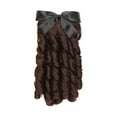 thumbnail image 1 of Brown Fluffy Curly Wig Made from High Temperature Silk for Women Perfect for Prom Party 23.5 Inches, 1 of 1