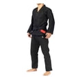 thumbnail image 5 of Fuji All Around Brazilian Jiu Jitsu BJJ Gi - Blackout Black on Black (A2H), 5 of 6