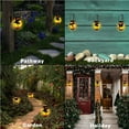 thumbnail image 4 of Cateissary Solar LED Retro Energy-Saving Flame Light Decoration Lawn Lanterns Night Garden Outdoor Tent Lamp Landscape Bar Iluminación y accesorios No.1, 4 of 6