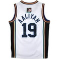 thumbnail image 2 of Camiseta de baloncesto película 19th traje de pelota de Jersey bordado blanco, 2 of 2