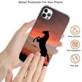 thumbnail image 2 of Horse Sunset Case Compatible with iPhone 14 Pro,Unique Art Design TPU Shock-proof Full Cover, 2 of 6