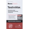 Novex Biotech Testrovax - Best Testosterone Booster for Men - Vitamins for Men - Test Booster - Increase Testosterone levels in 12 days* - 60 Count