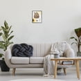 thumbnail image 3 of Stupell Industries Sweet Home on Honeycomb Botanical & Floral Painting Black Framed Art Print Wall Art, 11 x 14, 3 of 10