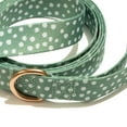 thumbnail image 2 of Vibrant Life 6' Polyester Polka Dot Print Standard Dog Leash, Green, 2 of 7