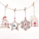 thumbnail image 2 of Billuyoard Decoración del árbol de Navidad Suministros de vacaciones Accesorios para el hogar Colgador de puerta Adornos de Navidad Artesanía Kits de decoración para fiestas Forma de estrella Billuyoard HA069469-01, 2 of 6