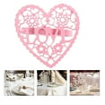thumbnail image 6 of COSMOBETTY 6Pcs Delicate Napkin Clips Pink Heart Shape for Family Members and Friends During Parties, 6 of 7