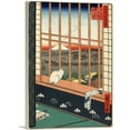 thumbnail image 1 of ARTCANVAS Asakusa Rice Fields and Torinomachi Festival 1857 Canvas Art Print by Utagawa Hiroshige - Size: 12" x 8" (0.75" Deep), 1 of 9