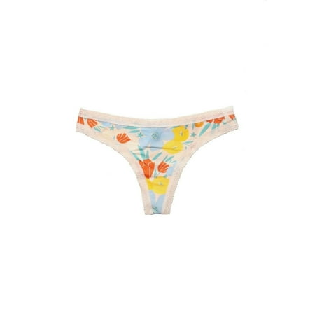 BLUSH Pretty Little Panty Thong Tanga - 0229622 (Garden  X-Large)