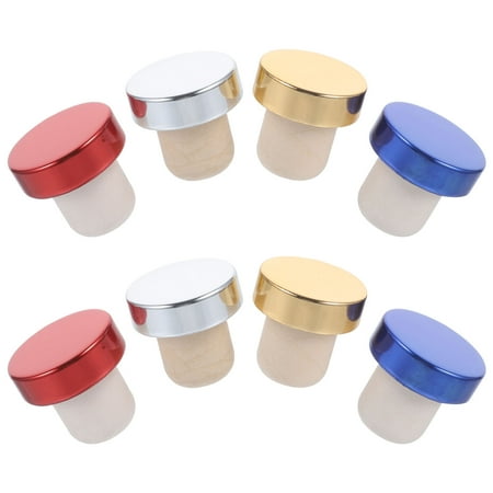 WHAMVOX Reusable Aluminum Wine Bottle Stopper for Home Use Cap Keeps Liquids Fresh