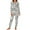 NQRZ2-Couple Pajama Sets-White, variant on Meichang Matching Pajama Outfit Set Couples Valentine's Day Long Sleeve Heart Print 2 Piece Set