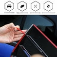 thumbnail image 4 of Red ABS Carbon Fiber Side Vent Window Cover for Dodge for Charger 2011-23-, 4 of 4