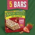 thumbnail image 2 of Nature Valley Strawberry Crispy Creamy Wafer Bars, Made with Whole Grain, 5 Bars, 6.5 oz(2 Packs), 2 of 2