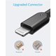thumbnail image 1 of Cable Lightning Anker Powerline II (1ft), certificado MFi para iPhone Xs / XS Max / XR / X / 8/8 Plus / 7/7 Plus / 6/6 Plus (Negro), 1 of 2