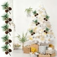 thumbnail image 4 of YOHAVEN Christmas Mini Bouquet Decoration, Pine Cones & Golden Berries for Gift Wrapping & Holiday Decor, Beautiful Pine Needle Decorations for Trees, Tables & Windowsills, 4 of 6