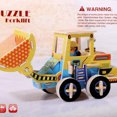 thumbnail image 2 of E Childrens Educational Toy 3D Wooden Assembling Car Puzzle Size 11.81 Inch Early Development Brain Game, 2 of 5