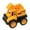 B, variant on B Childrens Bulldozer Vehicle Toy Simulation Engineering Model Excavator Push Go Inertia Durable Abs Material Fun 2.4X3.5X3.3 Inch