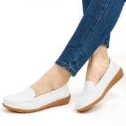 Decould sylf Loafers for Women Comfortable Slip On Work Flats Shoes Business Casual Walking Shoes