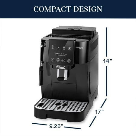 De'Longhi - Magnifica Start Espresso Machine with Manual Milk Frothing - Black