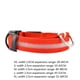 thumbnail image 1 of Billuyoard Collar de perro Led con carga USB, Collar antipérdida/para evitar accidentes de coche para perros, cachorros, collares para perros, Suministros para perros Rojo XS, 1 of 4