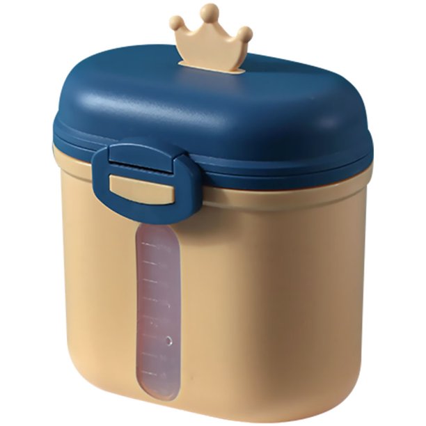 1 juego de caja de leche en polvo portátil dispensador de fórmula para bebés caja de transporte de alimentos para bebés
