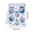 thumbnail image 3 of Christmas Kitchen Towels Set with Holiday Patterns for Festive Home Decor and Cooking Baking Needs, Soft Polyester Dish Drying Cloths for Valentine's Day Gift Giving and Winter Entertaining, 3 of 6
