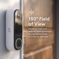 thumbnail image 4 of ADT Blu Doorbell Camera, 2K HDR Video with 180° View, Night Vision and Smart Detection, (Plan Required), 4 of 11