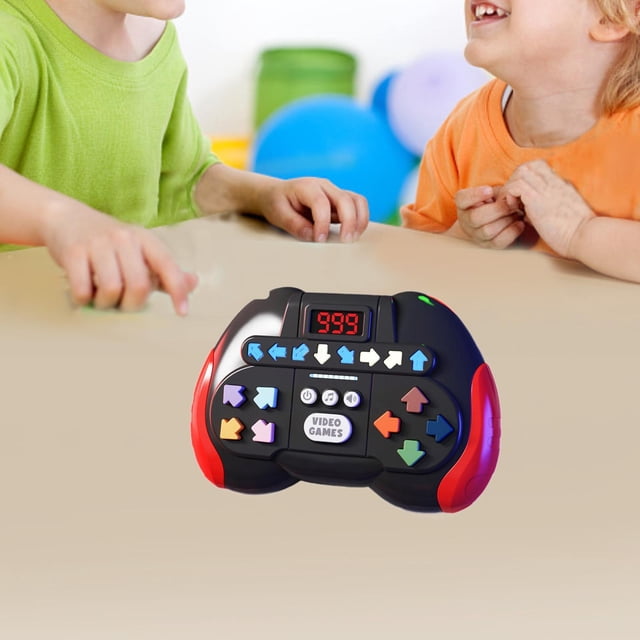 Máquina de juego de rompecabezas portátil perfke con juego de baile rítmico Rojo