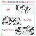thumbnail image 4 of joogoo Black Horses Pajamas Set Long Sleeve Soft Cotton Sleepwear 2 Piece 18M, 4 of 7