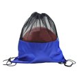 thumbnail image 1 of Visland Basketball Storage Bag Sports Gym Backpack Drawstring Design Waterproof Honeycomb Fabric See-Through Mesh Football Soccer Pouch, 1 of 8