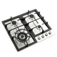 thumbnail image 2 of 24 in. Gas Cooktop in Stainless Steel with 4 Sealed Burners, 2 of 9