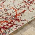thumbnail image 2 of Surya IVR1001-23 2 x 3 ft. Ivorine Hand Knotted Rug - 50 Percent NZ Wool, 50 Percent Viscose, 2 of 4
