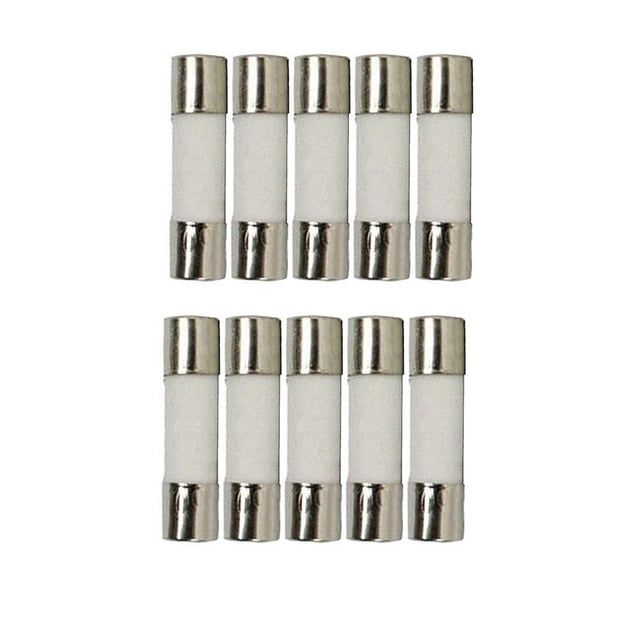 Fusible cerámico de acción rápida bnafes 5x20 mm 250 V 250 mA, 10 piezas