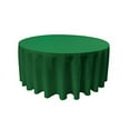 thumbnail image 2 of LA Linen Polyester Poplin Tablecloth 132-Inches Round, Emerald Green, 2 of 2