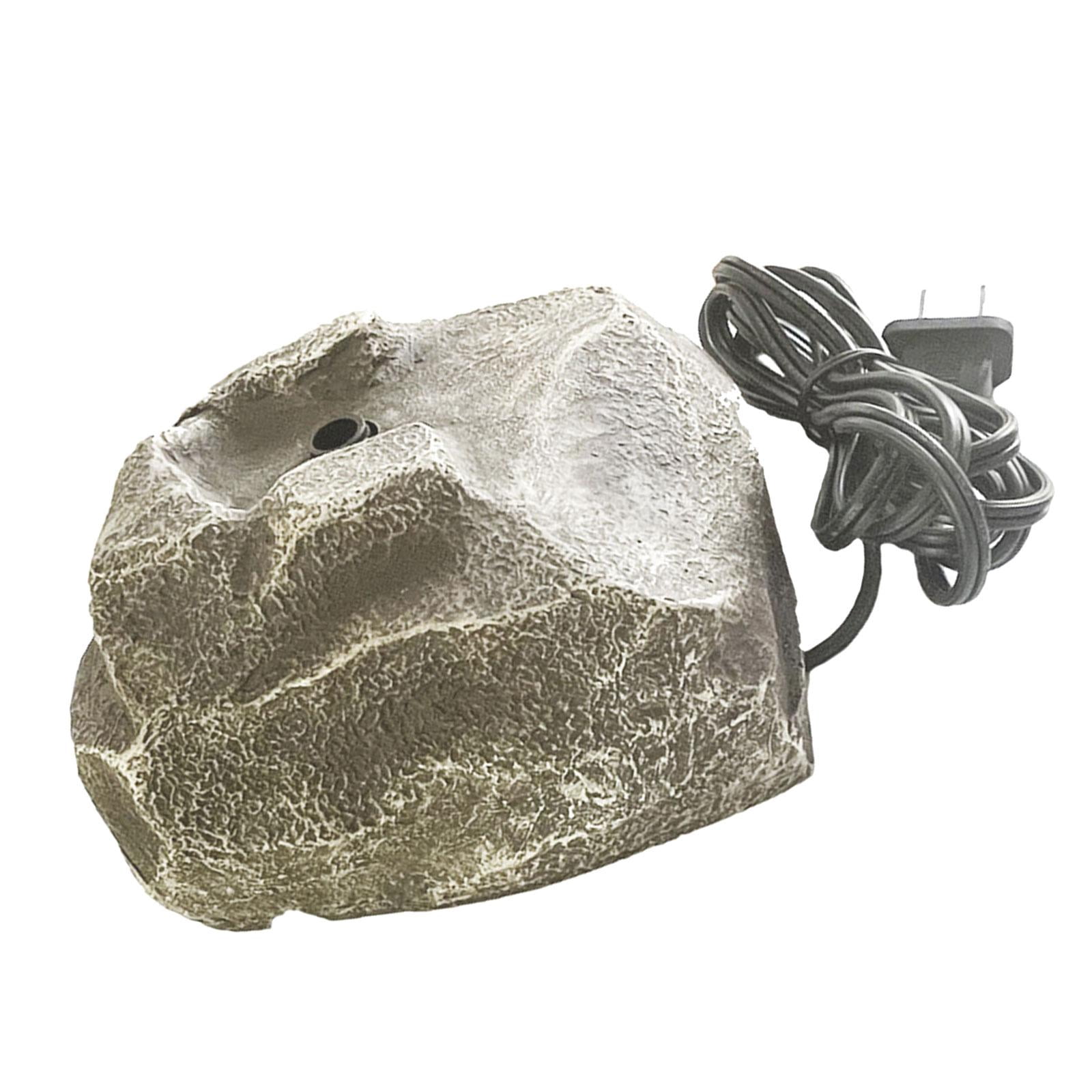 Bird Bath Water Fountain Rock Waterfall Lightweight for Bird Bath Aquariums Water Fountain for Home Office Lawn Pond Outdoor