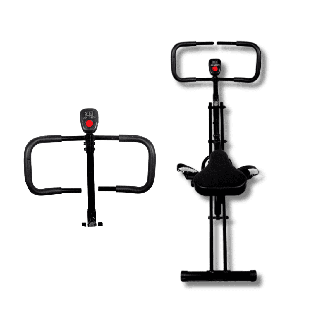 Total Core Total Crunch Power Rider Ab and Squat Fitness Machine Home Exercise Equipment