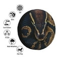 thumbnail image 4 of Gaeub Ball Phyton Snake 14-17in Tire Cover, Spare Tire Cover, for Camper Caravan, Trailer, Car, Truck, SUV, Jeep-14 inch, 4 of 6