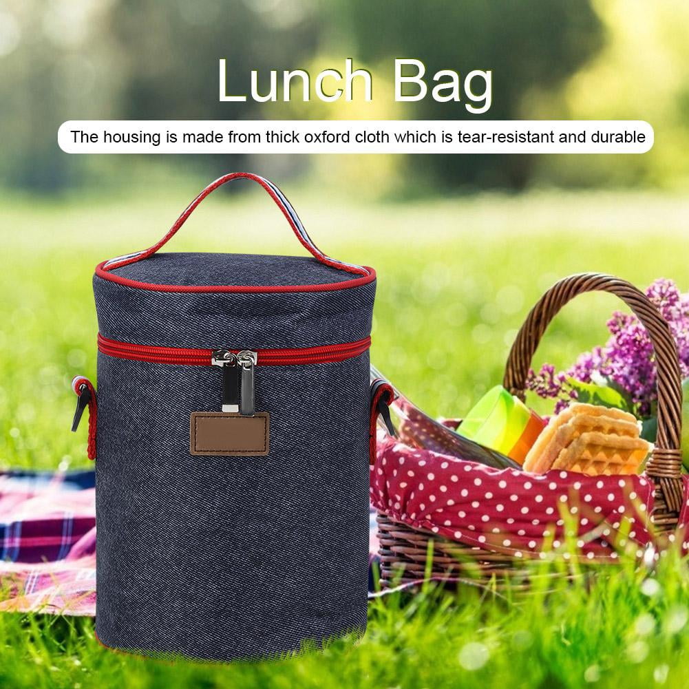 YLSHRF Insulated Lunch Bag Lunch Tote Reusable Lunch Handbag for Work School, Picnic Lunch Bag ...