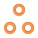thumbnail image 3 of Yuarrent Hand Silicone Round Fitness Hand Trainer Antideslizante Portable Muscle Training Ring, Orange Type1 NO1 Yuarrent CBP155265, 3 of 6