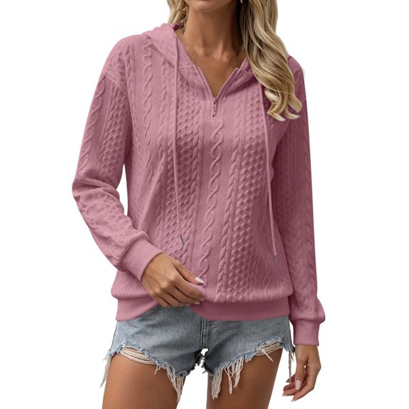 Cmfcve Womens Hoodies Oversized Hooded Sweatshirt Casual Long Sleeve Drawstring Pullover Tops